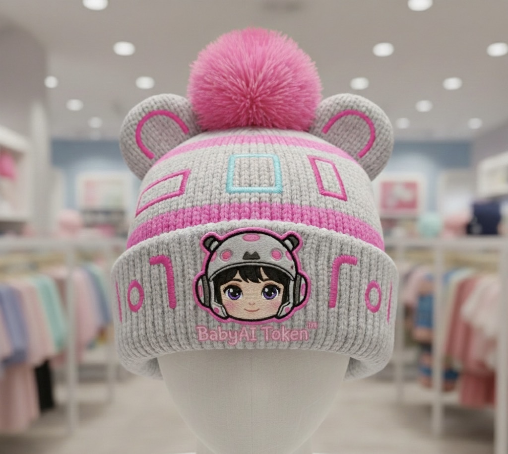 Baby AI beanie concept collection